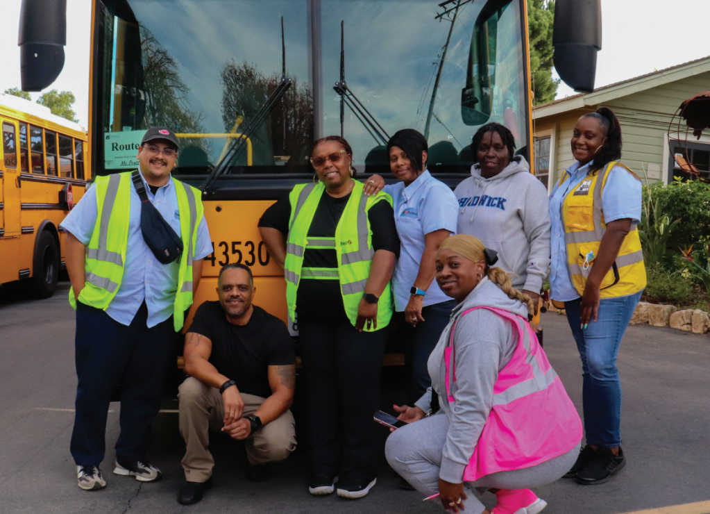 Driving Chadwick students with busfuls of&nbsp;love